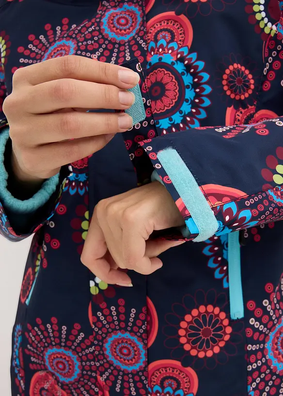 Vattent&auml;t 2-i-1-funktionsjacka med huva, bonprix