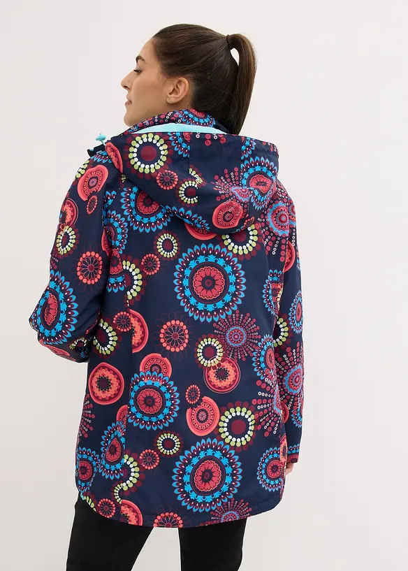 Vattent&auml;t 2-i-1-funktionsjacka med huva, bonprix