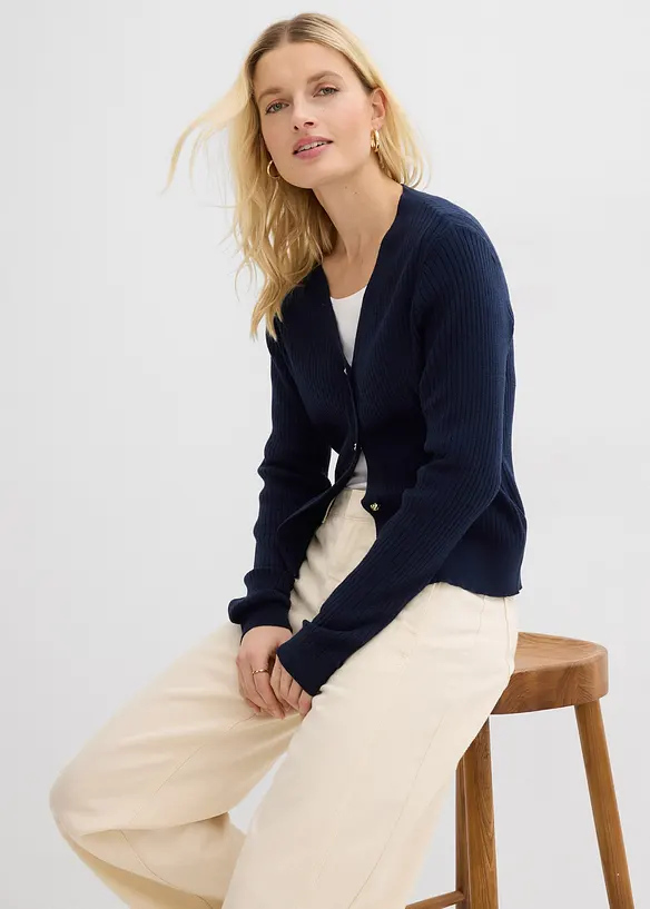 Barrel jeans, Mid Waist, bonprix