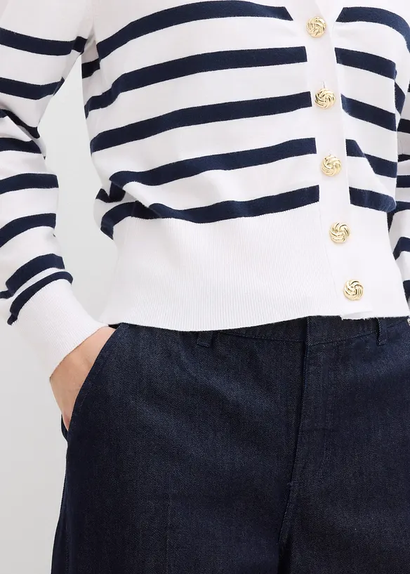 Wide Leg Jeans, Straight, bonprix