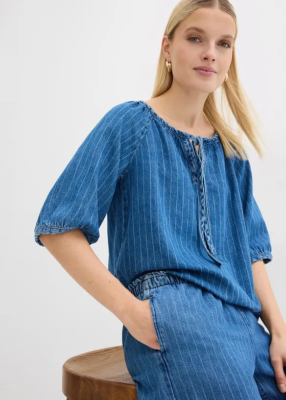 Wide Leg jeans Mid Waist, bonprix