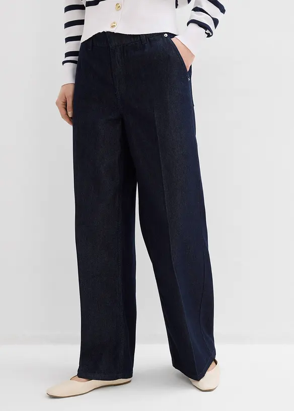 Wide Leg Jeans, Straight, bonprix