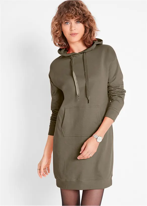 Sweatshirtkl&auml;nning med bomull, bonprix