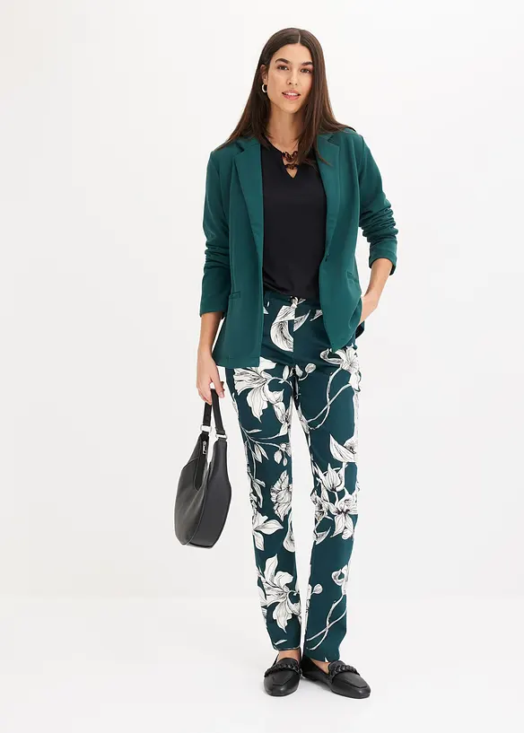 Kavaj i kr&auml;ppad jersey, bonprix