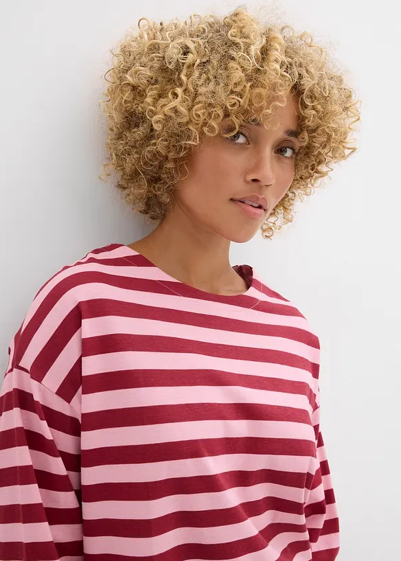 Oversizetopp av ren ekologisk bomull, bonprix