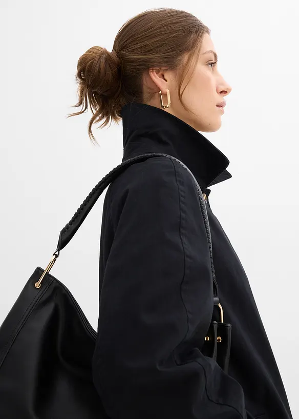 Enkelkn&auml;ppt trenchcoat, bonprix