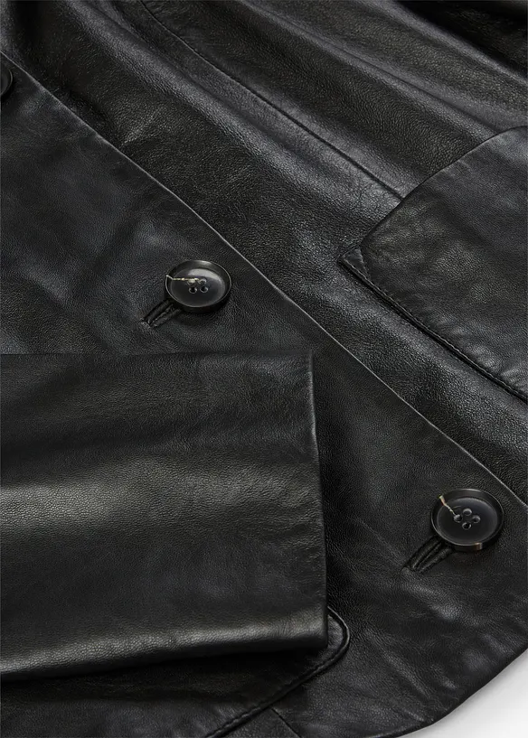 Skinnjacka i lammnappa, bonprix