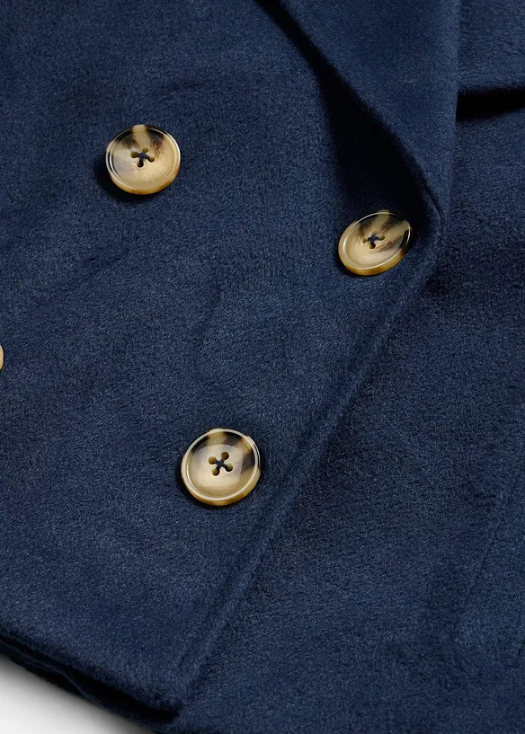 Skepparkavaj i oversizemodell med yllelook, bonprix