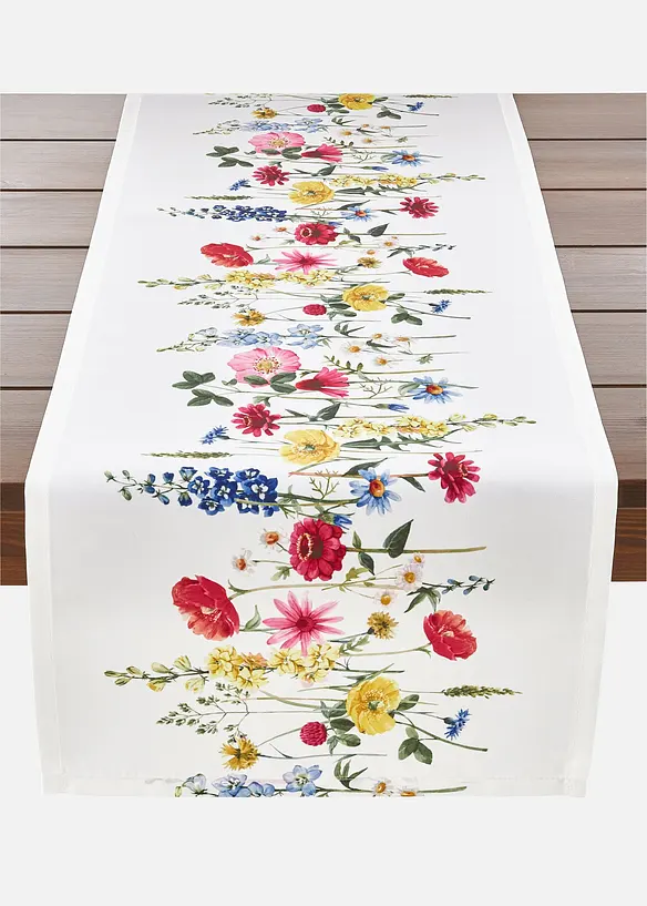 Bordsl&ouml;pare med blommotiv, bonprix