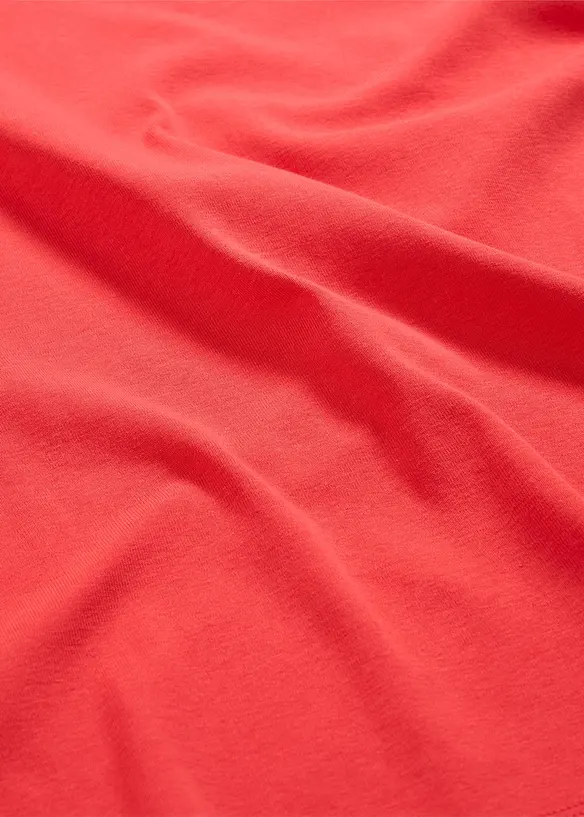 L&aring;ng&auml;rmad topp i ekologisk bomull, bonprix