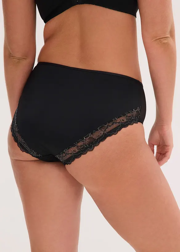 Maxitrosa med skir spets, bonprix