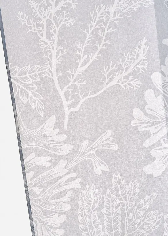 Panelgardin med blomm&ouml;nster (1-pack), bonprix