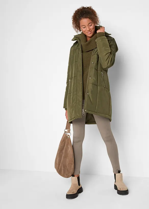 Termoleggings med res&aring;rmidja, bonprix