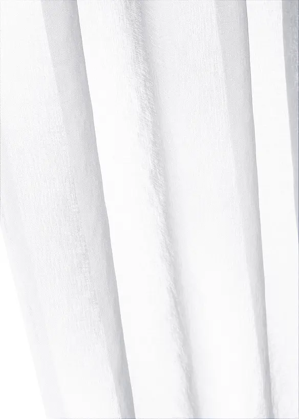 Gardin med l&auml;tt struktur, &auml;ven extral&aring;ng (1-pack), bonprix