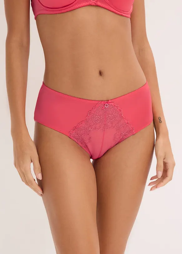 Maxitrosa med glittrande blombroderi, bonprix