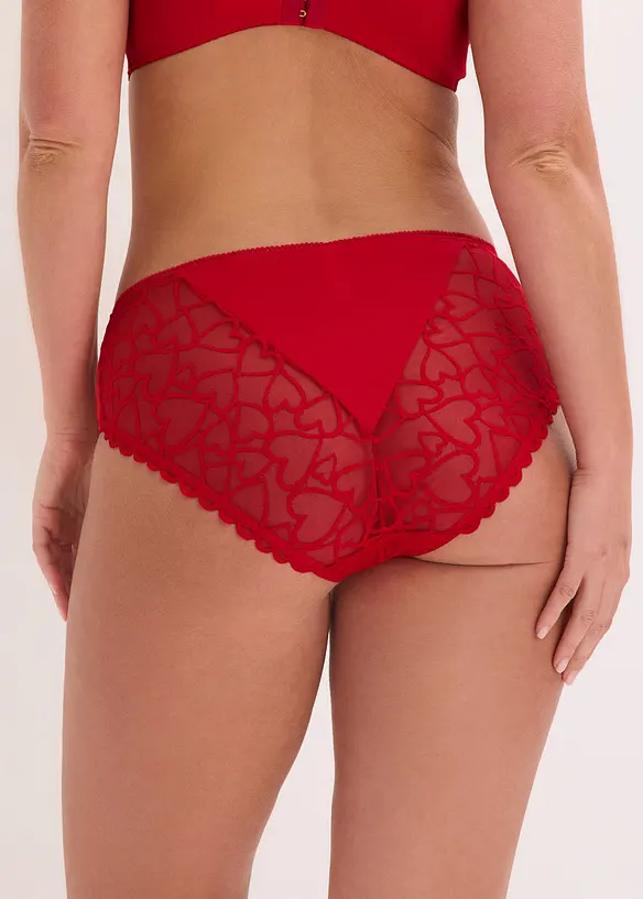 Maxitrosa med skir spets, bonprix