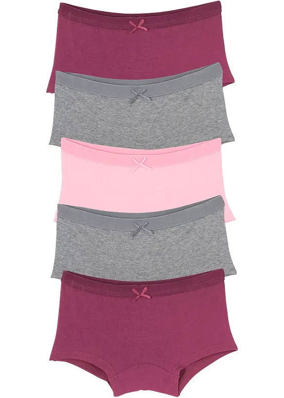 Hipstertrosa med mjuk bomull (5-pack), bonprix