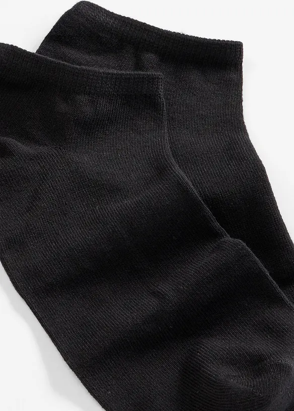Ankelstrumpor med ekologisk bomull (8-pack), bonprix