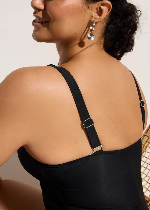 Baddr&auml;kt med transparent mesh och l&auml;tt formande effekt, bonprix