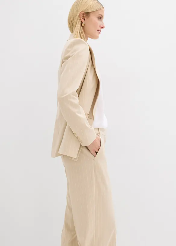 Kostymbyxa med r&auml;nder, bonprix