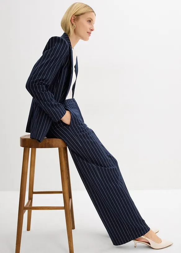 Kostymbyxa med r&auml;nder, bonprix