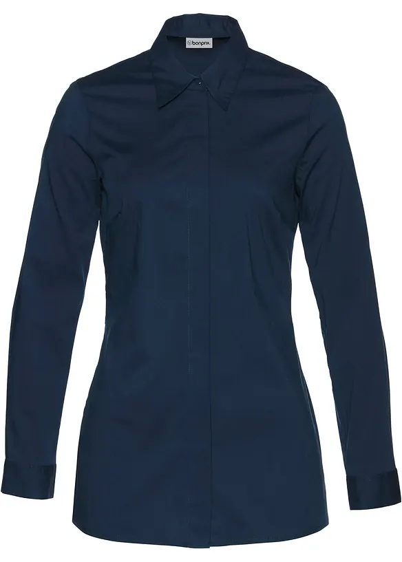 L&aring;ng stretchblus, bonprix