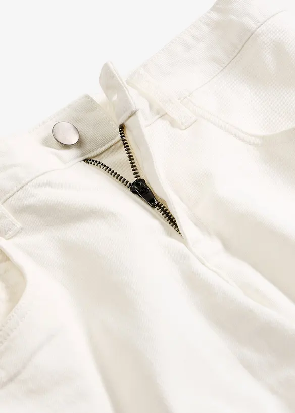 Twillbyxa av elastisk bomullsmix, bonprix