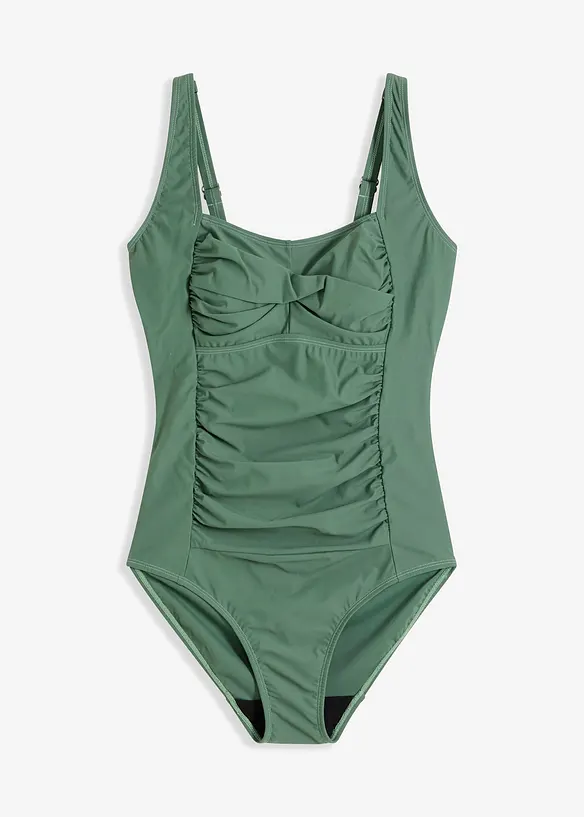 Baddr&auml;kt med medelh&ouml;g formande effekt och omlottstil, bonprix