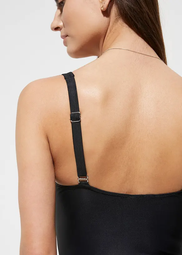 Baddr&auml;kt med medelh&ouml;g formande effekt och omlottstil, bonprix