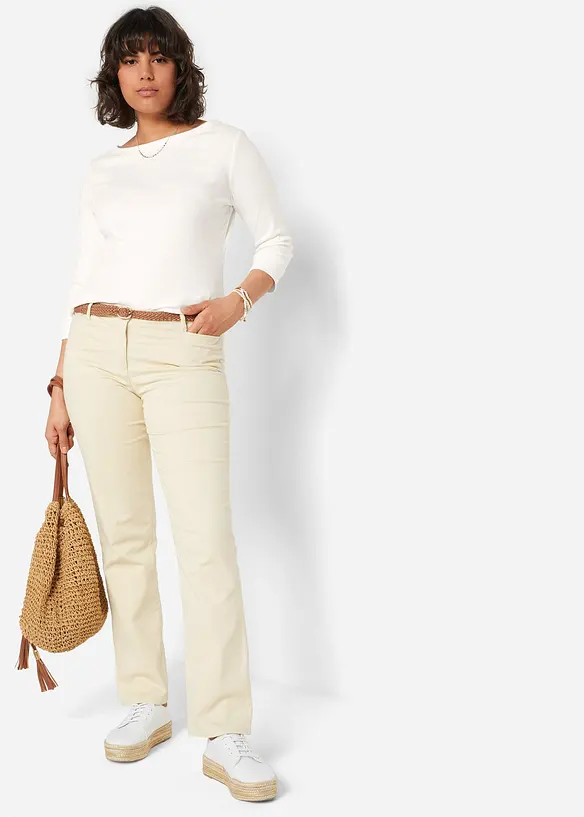 Fl&auml;tat sk&auml;rp med matt sp&auml;nne, bonprix