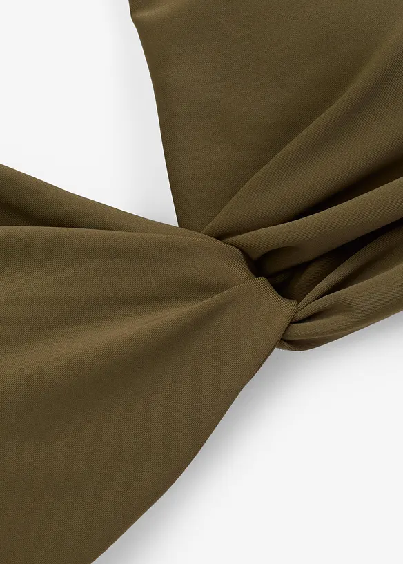 Bikini&ouml;verdel med twistad detalj, bonprix