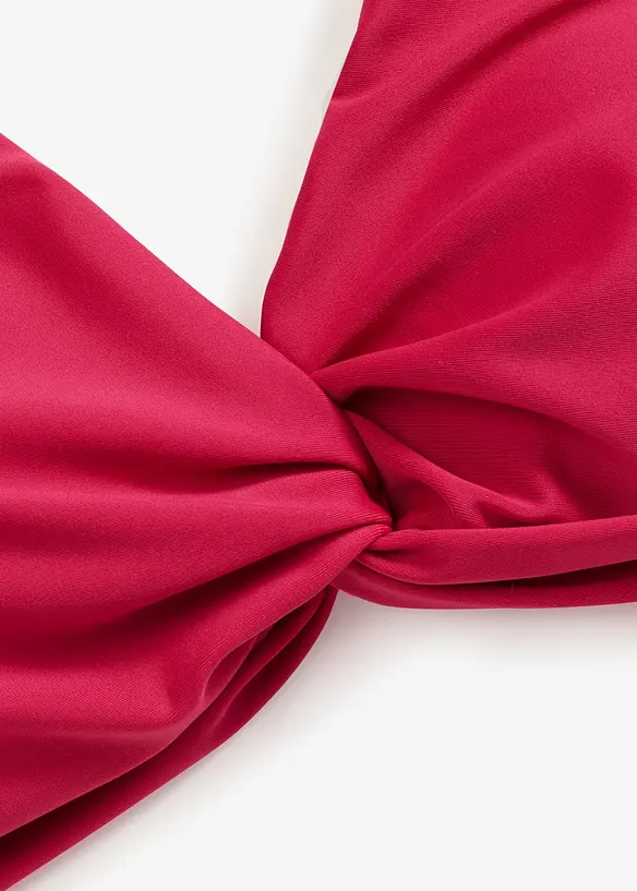 Bikini&ouml;verdel med twistad detalj, bonprix