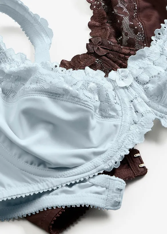 Minimizer-BH med vadderade axelband (2-pack), bonprix