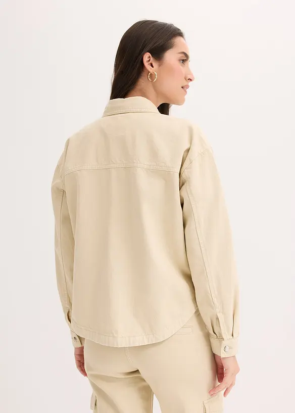 Blusjacka i ren bomull, bonprix