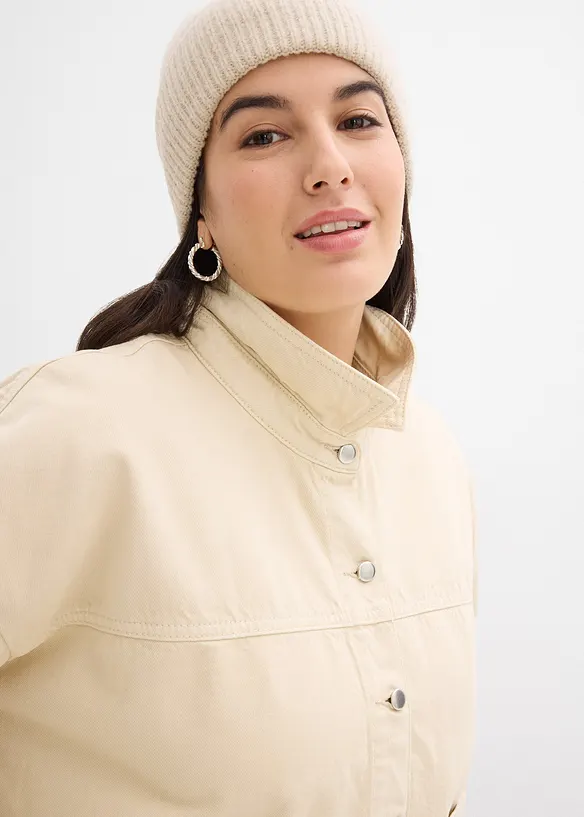 Blusjacka i ren bomull, bonprix