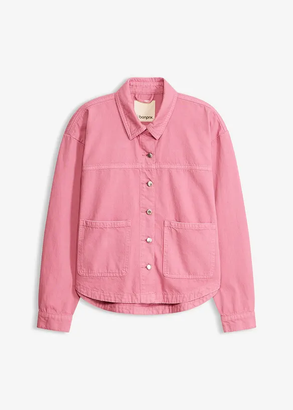 Blusjacka i ren bomull, bonprix