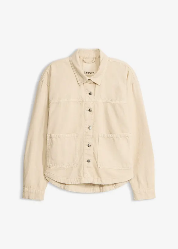 Blusjacka i ren bomull, bonprix
