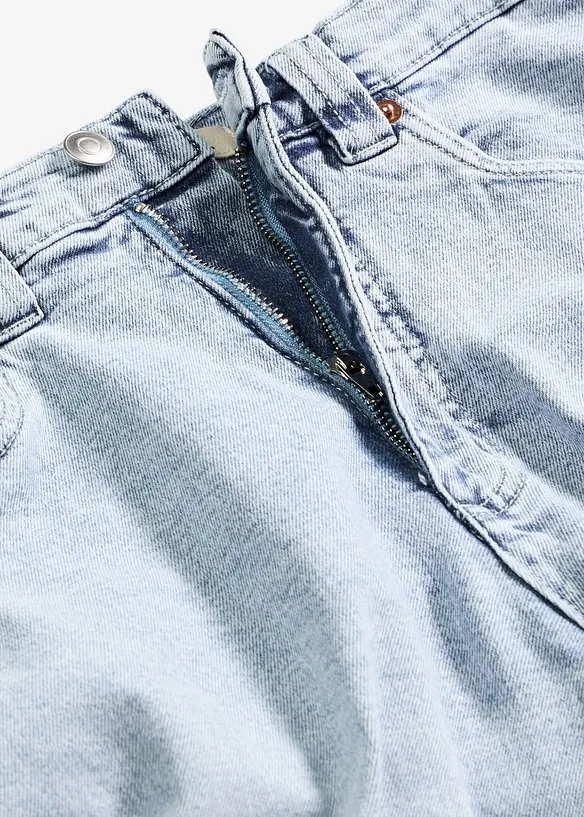 Jeans med vida ben, High Waist, bonprix