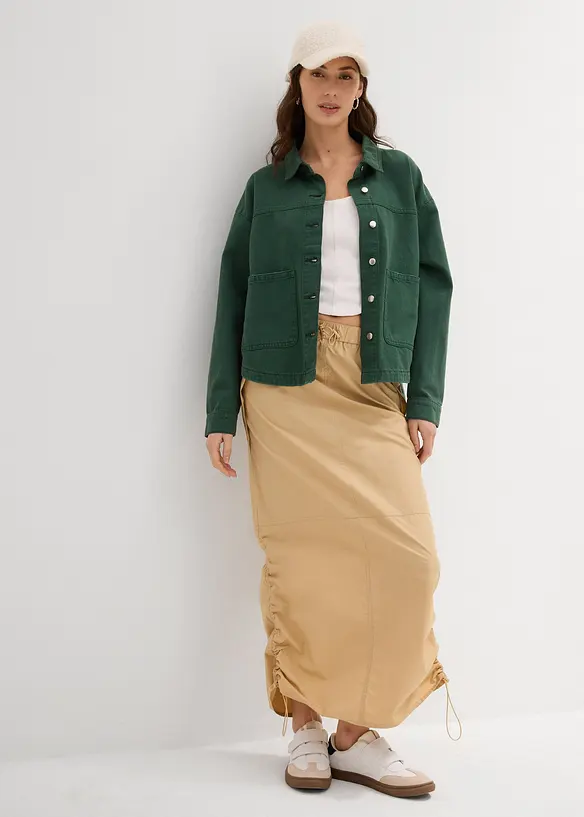 Blusjacka i ren bomull, bonprix