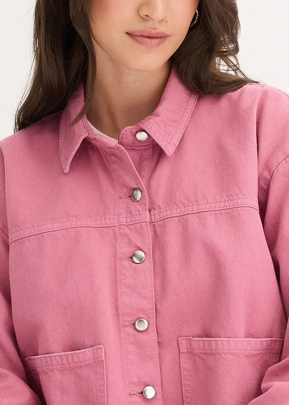 Blusjacka i ren bomull, bonprix