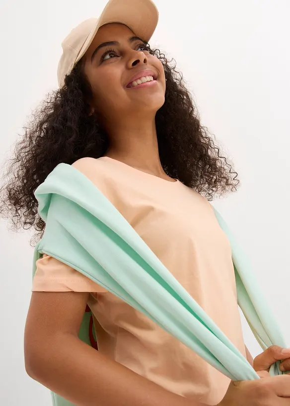 T-shirt i ekologisk bomull (3-pack), bonprix