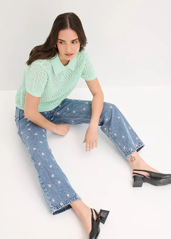 Straight jeans High Waist, bonprix