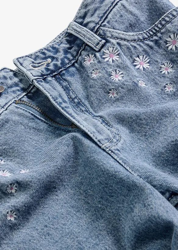 Wide Leg Jeans Mid Waist, bonprix