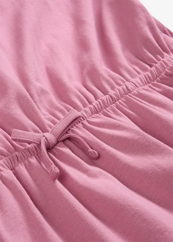 Jerseykl&auml;nning i ekologisk bomull (2-pack), bonprix