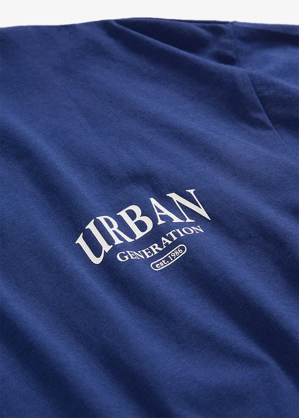 T-shirt i oversizemodell av bomull, bonprix