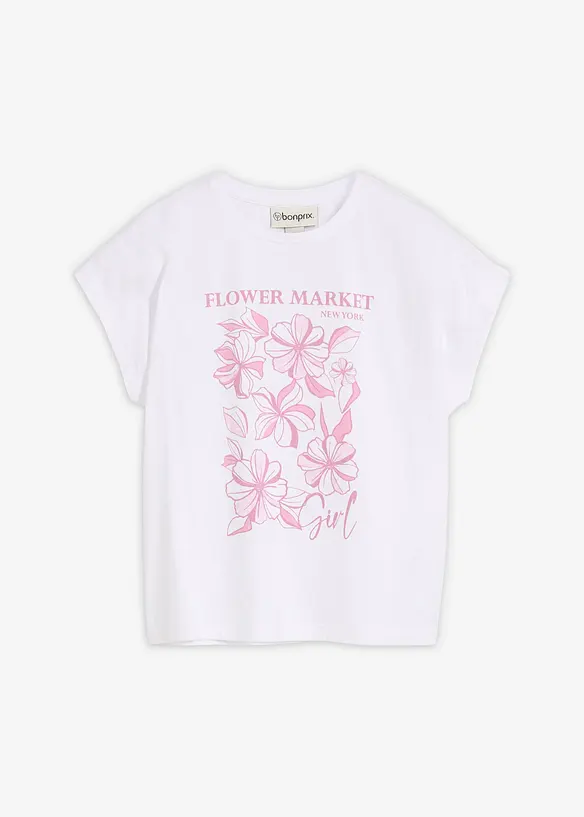 T-shirt av ekologisk bomull, bonprix