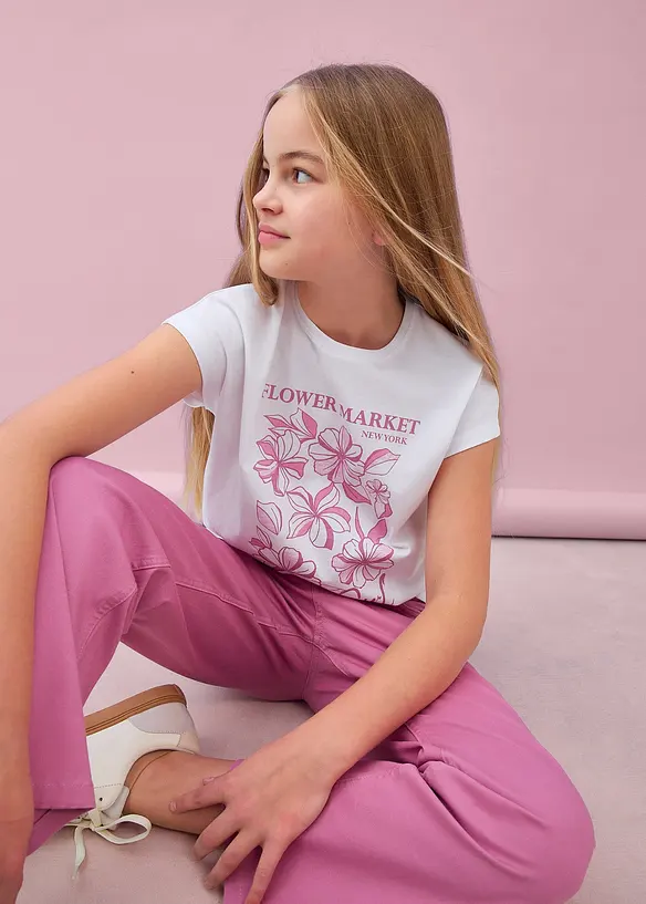 T-shirt av ekologisk bomull, bonprix