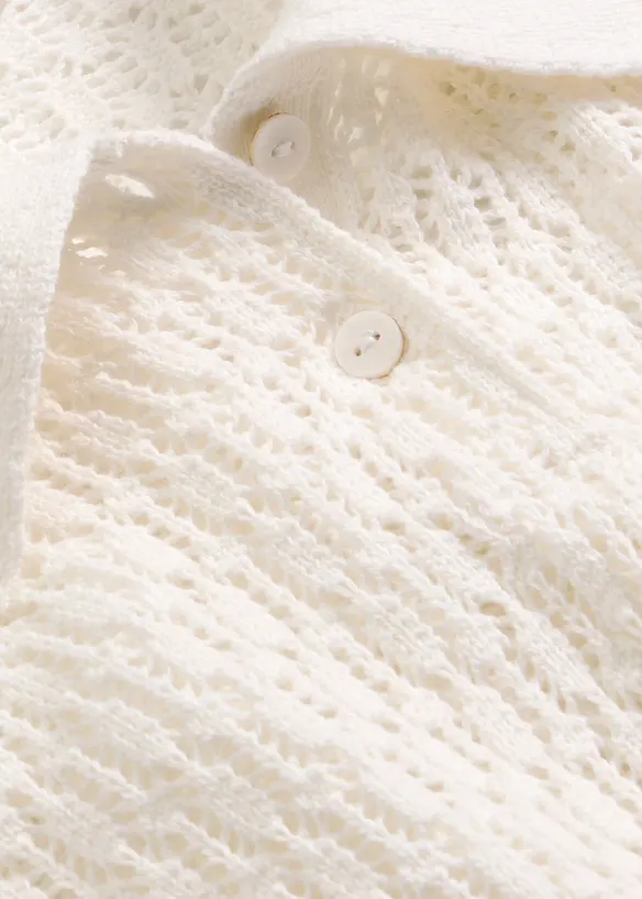 H&aring;lm&ouml;nstrad tr&ouml;ja i bomull, bonprix