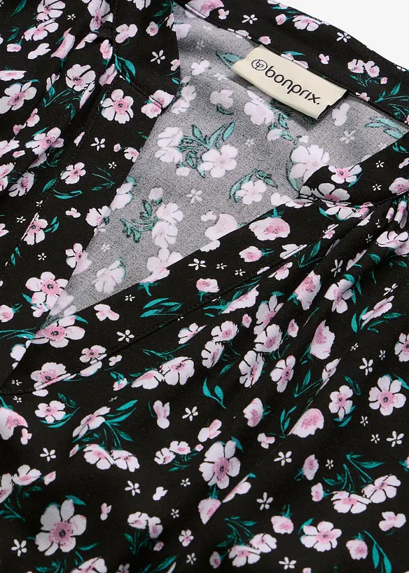 Skjortkl&auml;nning av viskos med mjukt fall, bonprix