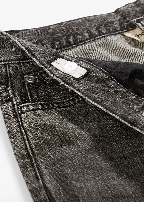 Loose Fit Jeans med justerbar midja, Straight, bonprix